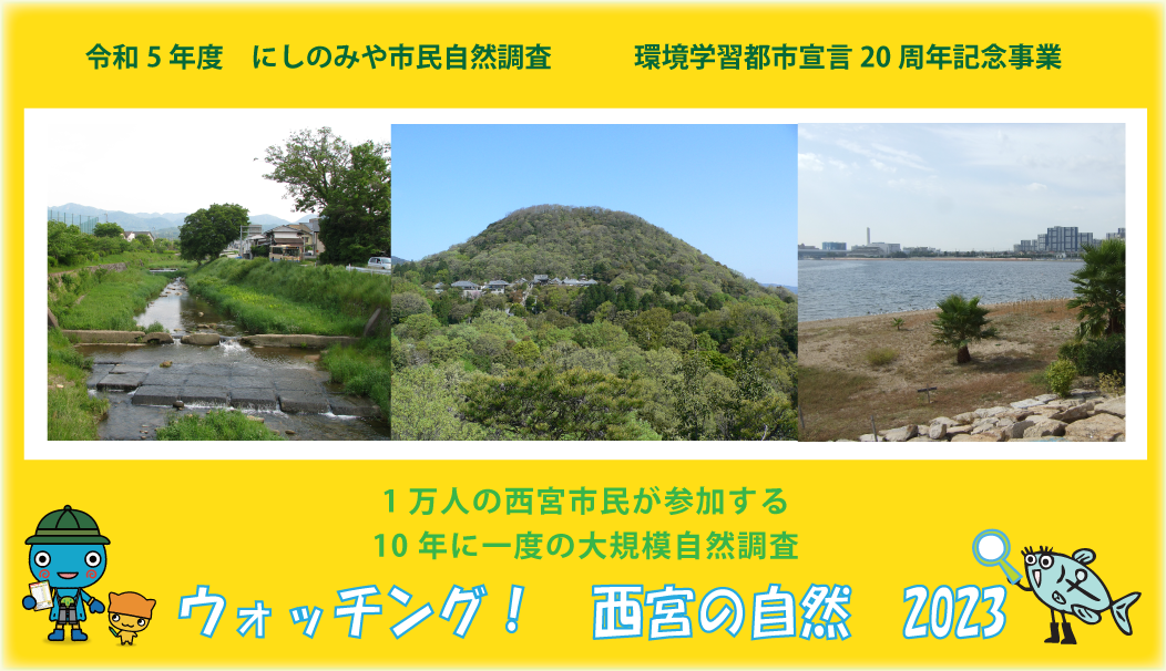 ウォッチング西宮の自然2023
